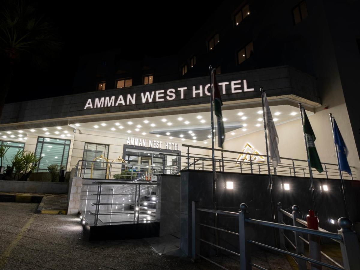 Amman West Hotel Bagian luar foto
